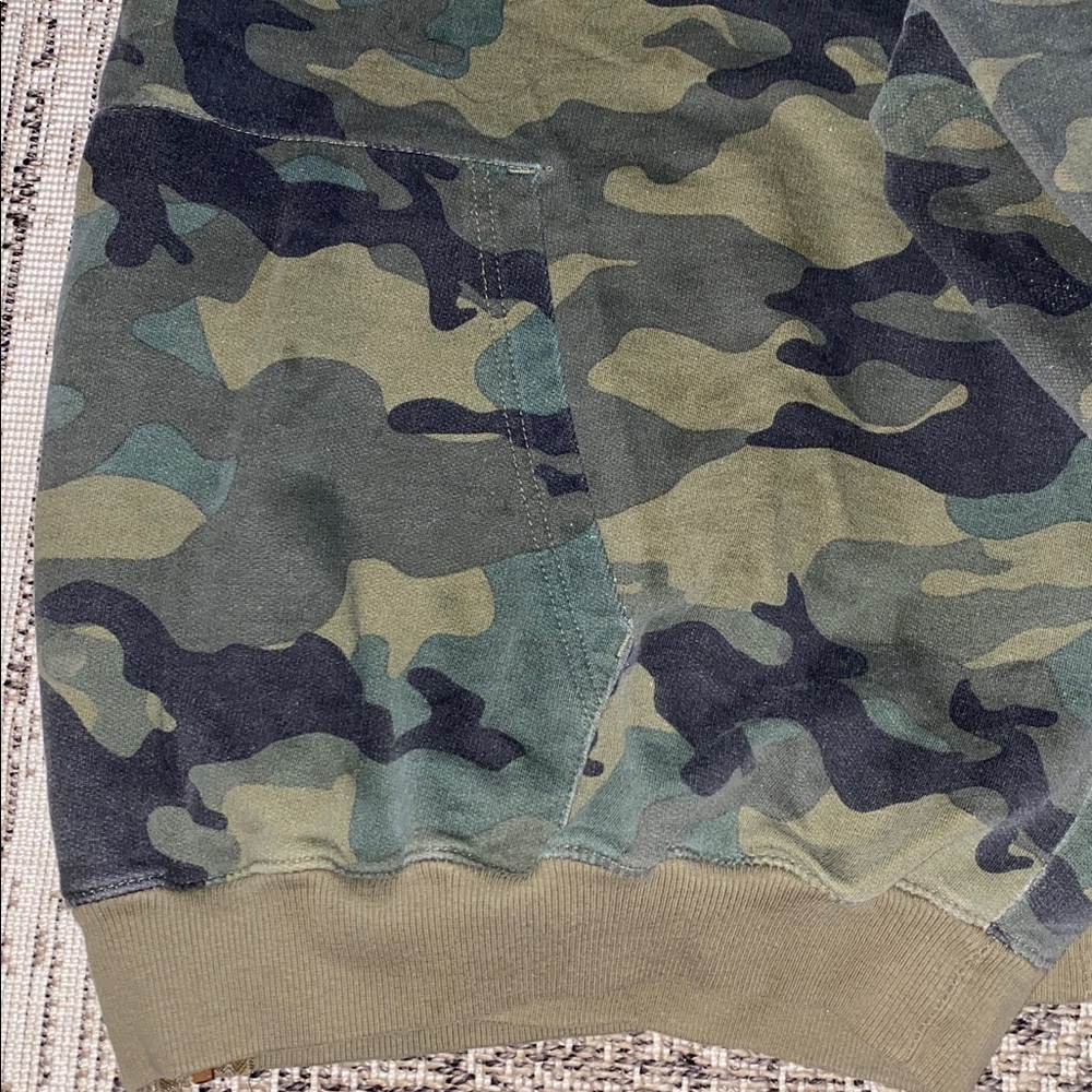 Champion Camouflage Full-Zip Hoodie Size 6X (501) - Picture 4 of 12